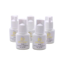 Original Korea IB Ibeauty Ultra Clear Glue Fast Drying Eyelash Extensions Glue White Cap 5ml Lashes Glue