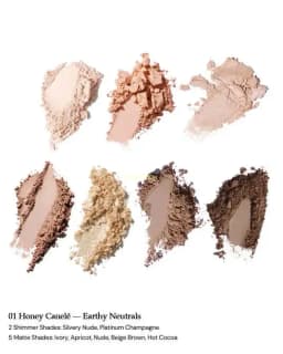 Flower Knows Strawberry Cupid Collection Facial Complexion Palette Blush Eyeshadow Highlighter Flower Know Face Bronzer Palette