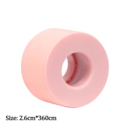 NEW 20Rolls Non-Woven Silicone Gel Tape Sensitive Skin Multi Use Breathable Microporous Color Gel Tape Eye Pad Makeup Patches