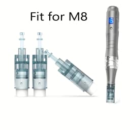 50/100pcs M8 Bayonet Cartridge Needle for M8 Dr Pen Microneedling Needles 11pin 16pin 36pin 42pin 3D 5D Replacement Tips