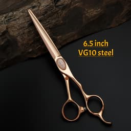 6.0-6.5 inch Professional Hairdressing Scissors,Japanese 440c Steel Hair Cutting Machine,Salon High Quality Barber Accessories