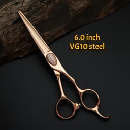 6.0-6.5 inch Professional Hairdressing Scissors,Japanese 440c Steel Hair Cutting Machine,Salon High Quality Barber Accessories