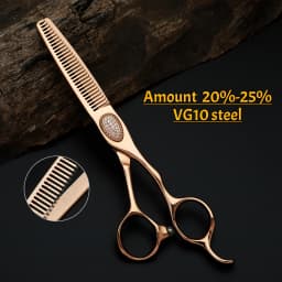 6.0-6.5 inch Professional Hairdressing Scissors,Japanese 440c Steel Hair Cutting Machine,Salon High Quality Barber Accessories
