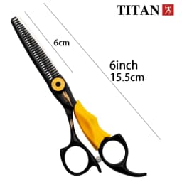 TITAN Barber Scissors Professional Cutting Hair Scissors Hairdressing Thinning Shear VG10 Steel
