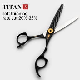 TITAN Barber Scissors Professional Cutting Hair Scissors Hairdressing Thinning Shear VG10 Steel
