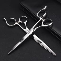 NEW 6/6.5-inch Barber Scissors Professional CNC Flat Cut Scissors Set, Hairstylist Specific Cutting Set Screwless Haircut