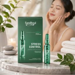 SandiHeal Glow Ampoules Concentrate Original Korean Skin Care Collagen Hydration Smoothing Lift Facial Care Repair Beauty Serum