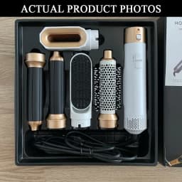 5 in 1 Hair Dryer Brush Hot Comb Set Professional Curling Iron Hair Straightener Styling Tool For Professional Hair Dryer