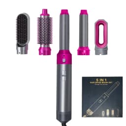 5 in 1 Hair Dryer Brush Hot Comb Set Professional Curling Iron Hair Straightener Styling Tool For Professional Hair Dryer