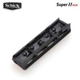 48 Blades Original Genuine Schick Super II PLUS Face Razor Blades Double lubrication Vitamin B5 Lubricating Shaver Replacement