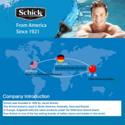 48 Blades Original Genuine Schick Super II PLUS Face Razor Blades Double lubrication Vitamin B5 Lubricating Shaver Replacement