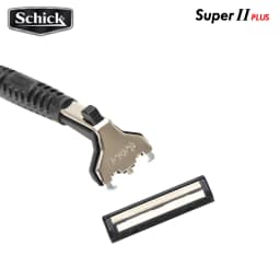 48 Blades Original Genuine Schick Super II PLUS Face Razor Blades Double lubrication Vitamin B5 Lubricating Shaver Replacement
