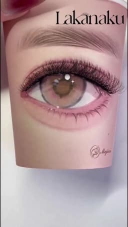 LAKANAKU Fio 5W Shaped Eyelashes Extension 6 Trays Volume Egipcio Soft Individual Premade Volume Fans Cilios Lashes