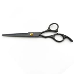 JOHN Scissors Cut Hair Japan 440c Scissors Titanium Plating 6 Inch Scissors Black Scissors Professional Barber Scissors