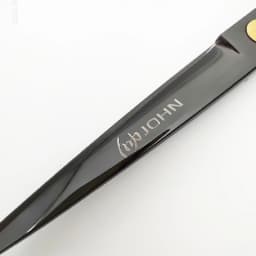JOHN Scissors Cut Hair Japan 440c Scissors Titanium Plating 6 Inch Scissors Black Scissors Professional Barber Scissors