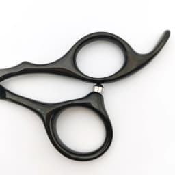 JOHN Scissors Cut Hair Japan 440c Scissors Titanium Plating 6 Inch Scissors Black Scissors Professional Barber Scissors