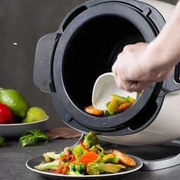 2000W Intelligent Automatic Electric Wok Pot - Non-stick Multifunctional Stir Frying Cooker Machine for Household Cooking 220V