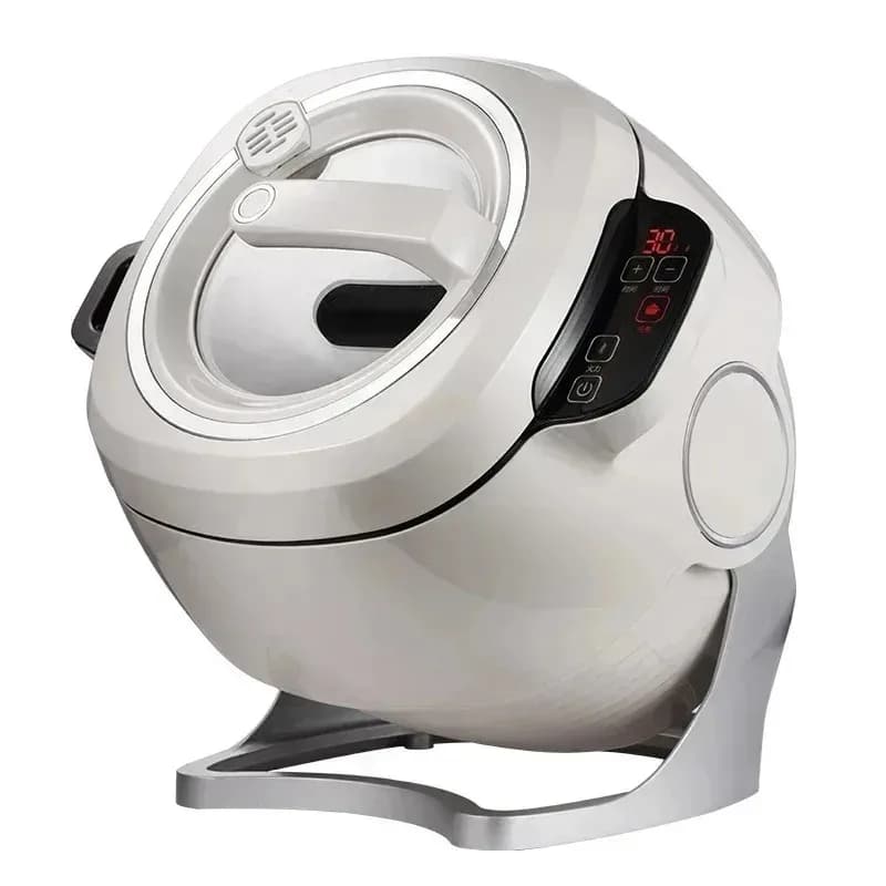 2000W Intelligent Automatic Electric Wok Pot - Non-stick Multifunctional Stir Frying Cooker Machine for Household Cooking 220V