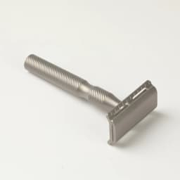 YAQI Ghost Titanium Safety Razor 1.10mm Lightweight for Men's Shaving Comfortable Grip And Balanced Feel