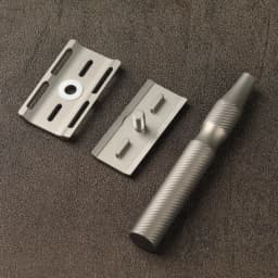 YAQI Ghost Titanium Safety Razor 1.10mm Lightweight for Men's Shaving Comfortable Grip And Balanced Feel