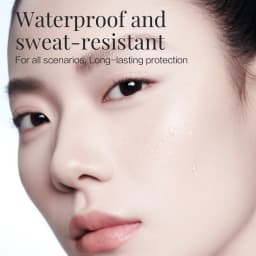CARSLAN Brightening Whitening Sunscreen Lotion Lightweight Non-sticky Waterproof Facial Sunscreen SPF 50+ PA+++ Primer Makeup