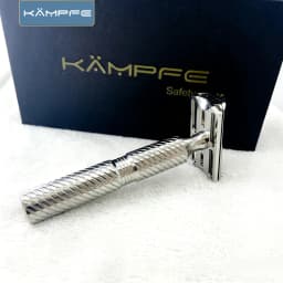 KAMPFE CNC Vintage Manual Stainless Steel Safety Style shaver Double Edged Durable Razor Men's Grooming Kit