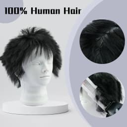 Real Human Hair Regrowth Mannequin Head With Stand Barber Haircut Practice Manikin Hairdresser Training Doll Head For Styling