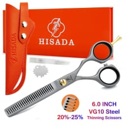 HISADA professional barber scissors 5.5/6.0/6.5 inch pink hairdressing scissors Hair cutting machine Barbershop accessories