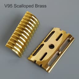Dscosmetic V92 Brass Safety Razor Head for Man Wet Shaving