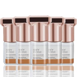 5 Bottles Sky Rose Glue Original Korea Flase Eyelashes Extension Supplies 5ml Beauty Shop Makeup Tools Adhesive Healthy