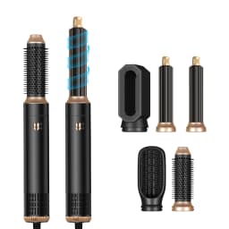 UKLISS Professional Hair Dryer 5 In 1 Hair Styler Hot Air Comb Electric Hair Heating Brush High Speed Blow Dryer Hair Brush