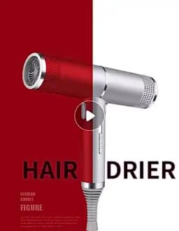 Professional Hair Dryer Infrared Negative Ionic Blow Dryer Hot Cold Wind Salon Hair Styler Tool Hair Blower Electric Blow Drier