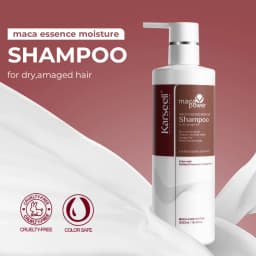 Original Karseell 500ml Moisture Shampoo Argan Oil Moisturizing Smooth Shampoo Hair Care Set 1/2/3pcs for Dry and Damaged Hair
