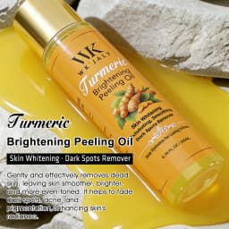 WK JALY Yellow Peeling Oil For All Skin Tone, With Natural Turmeric, Lightening, Improve Rough Skin, Clean, Smooth, 200ml