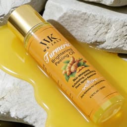 WK JALY Yellow Peeling Oil For All Skin Tone, With Natural Turmeric, Lightening, Improve Rough Skin, Clean, Smooth, 200ml