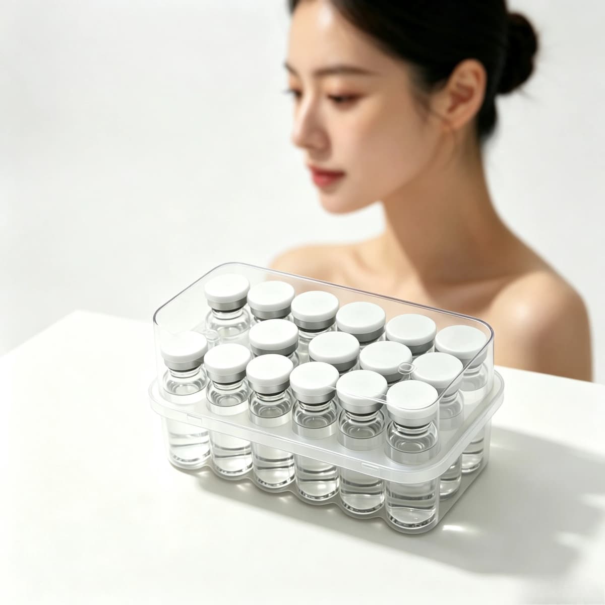 BAC Multi-Filter Daily Facial Skin Care Cap Purified Water 3ml/10ml Cap Color May Vary for Hydrating And Moisturizing