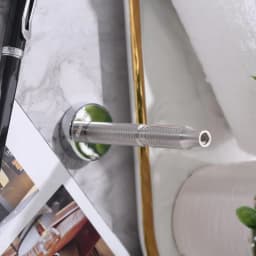 YAQI Eitan 88mm Solid Stainless Steel Material Safety Razor Handle
