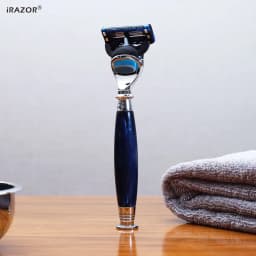 iRAZOR 5-Blade Cartridge Razor for Shaving Men-Professional Reusable Shaver Machine,Smooth Face & Head Grooming Tool