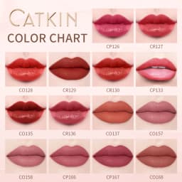 CATKIN Matte Lipstick 2PCS Set Long Lasting for 24H,Lightweight Soft and Ultra Hydrating Lipsticks Infused with Vitamin E