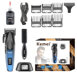 Kemei KM1670 Professional Hair Clipper Baber Electric Hair Trimmer Hair Cutting Machine With Charging Base For Men Men Gift