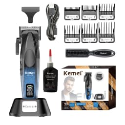 Kemei KM1670 Professional Hair Clipper Baber Electric Hair Trimmer Hair Cutting Machine With Charging Base For Men Men Gift