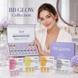 Sanendi BB Glow Peptide Facial Essence Kit EGF Salmon DNA Peptides Set For Facial Skin Care Korean Skincare 12X8ML 4X8ML