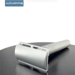 KAMPFE Vintage Aluminum Safety Razor Double Edge Shaving beard Razor Wet Shaving for men