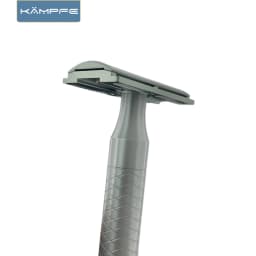 KAMPFE Vintage Aluminum Safety Razor Double Edge Shaving beard Razor Wet Shaving for men