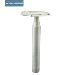 KAMPFE Vintage Aluminum Safety Razor Double Edge Shaving beard Razor Wet Shaving for men