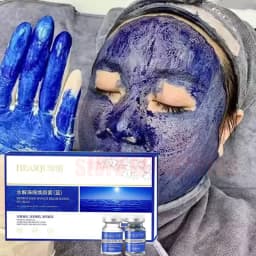 10pcs Copper Peptide Algae Peeling Whitening Melasma Peel Kit Natural Seaweed Bone Plant Extract Mask Rejuvenation Moisturize