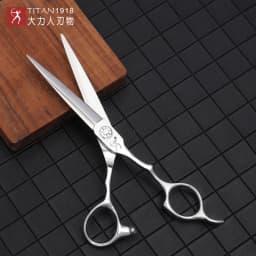 Titan Professional Barber Hair Scissor Salon Cutting Scissors Hairdressing Scissors Japan VG10 Steel