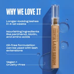 Babe Lash Serum-Fuller & Longer Looking Eyelashes, Advanced Lash Enhancing Treatment for Natural Lashes,Extensions &Eyebrows