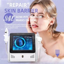 New Generation 2-in-1 RF Microneedle Beauty Equipment, Professional Radiofrequency Machine for Acne Treatment and Anti-Aging