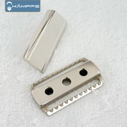 KAMPFE Men's Safety Shaver Head TC4 Titanium CNC Precision Milling Boyfriend Gift